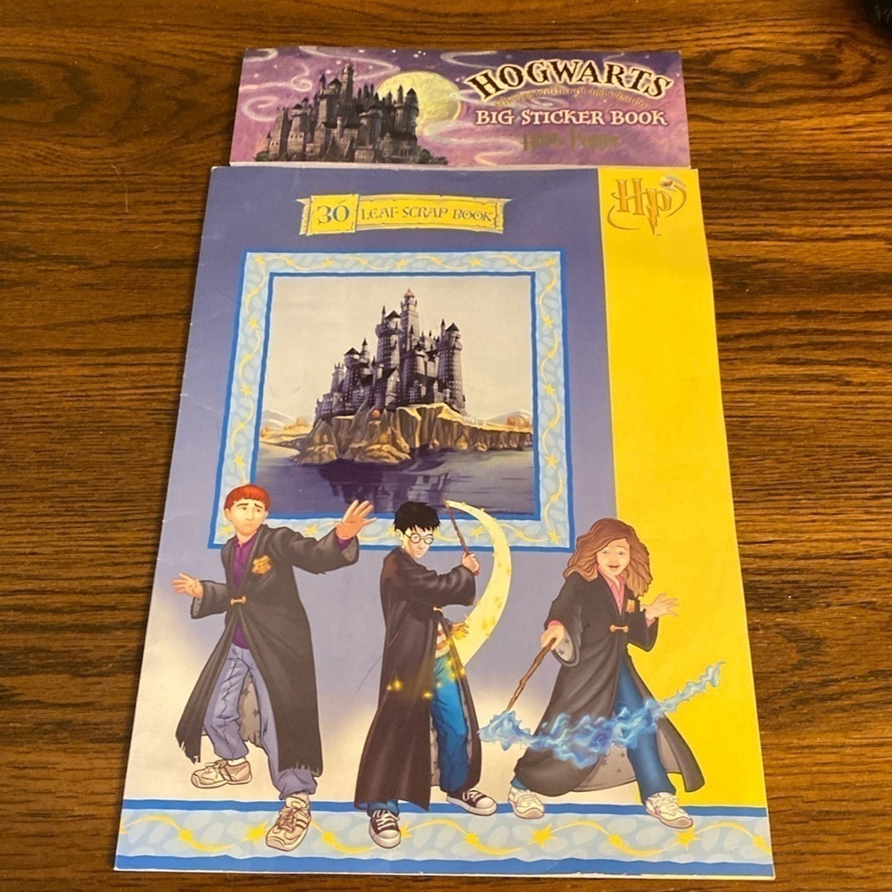 Vintage Y2K Harry Potter Scrap Book & Sticker Book